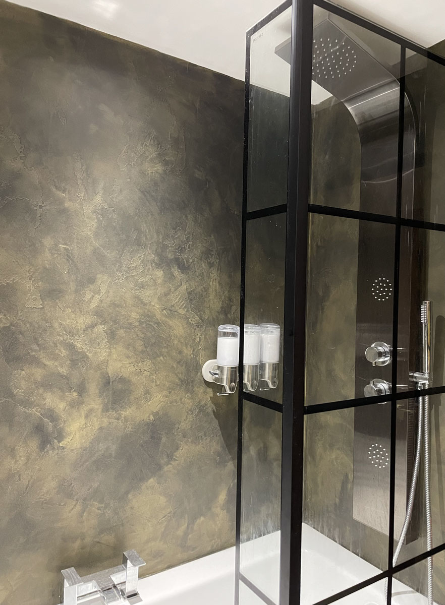 Bronze Metallic Shower
