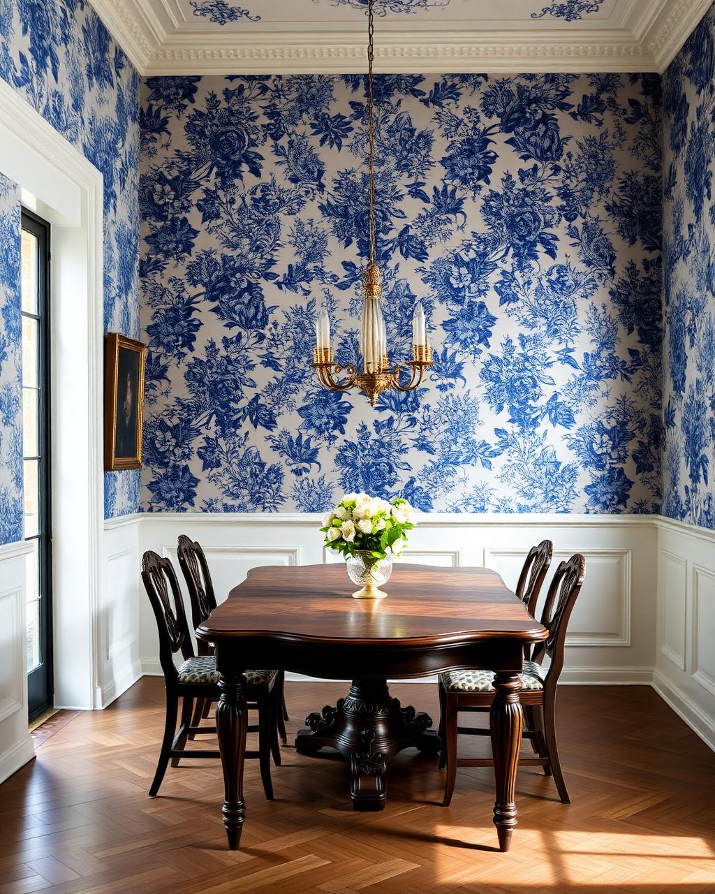 The Toile Dining Room
