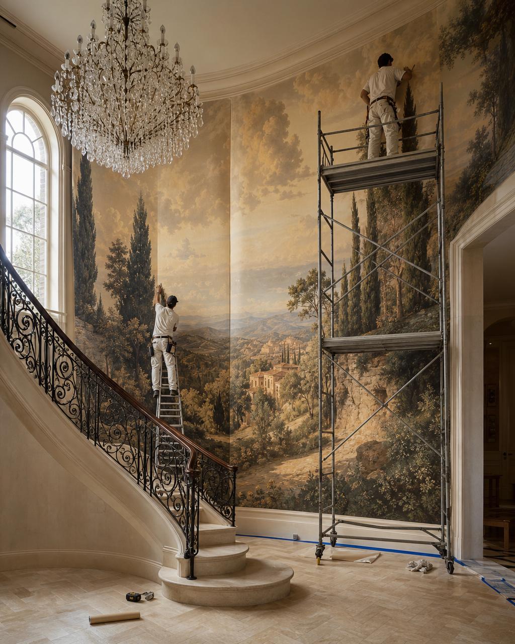 Murals Installation